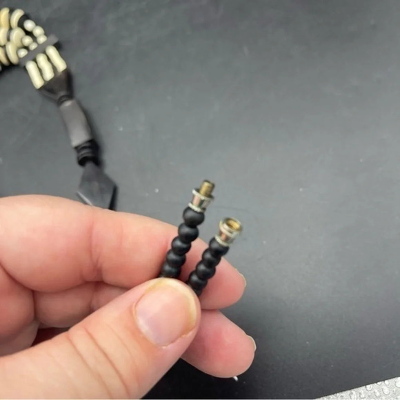 Wooden Beaded Boho Necklace - Picture 4 of 5